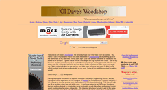 Desktop Screenshot of oldaveswoodshop.com