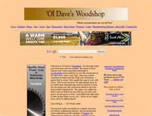 Tablet Screenshot of oldaveswoodshop.com